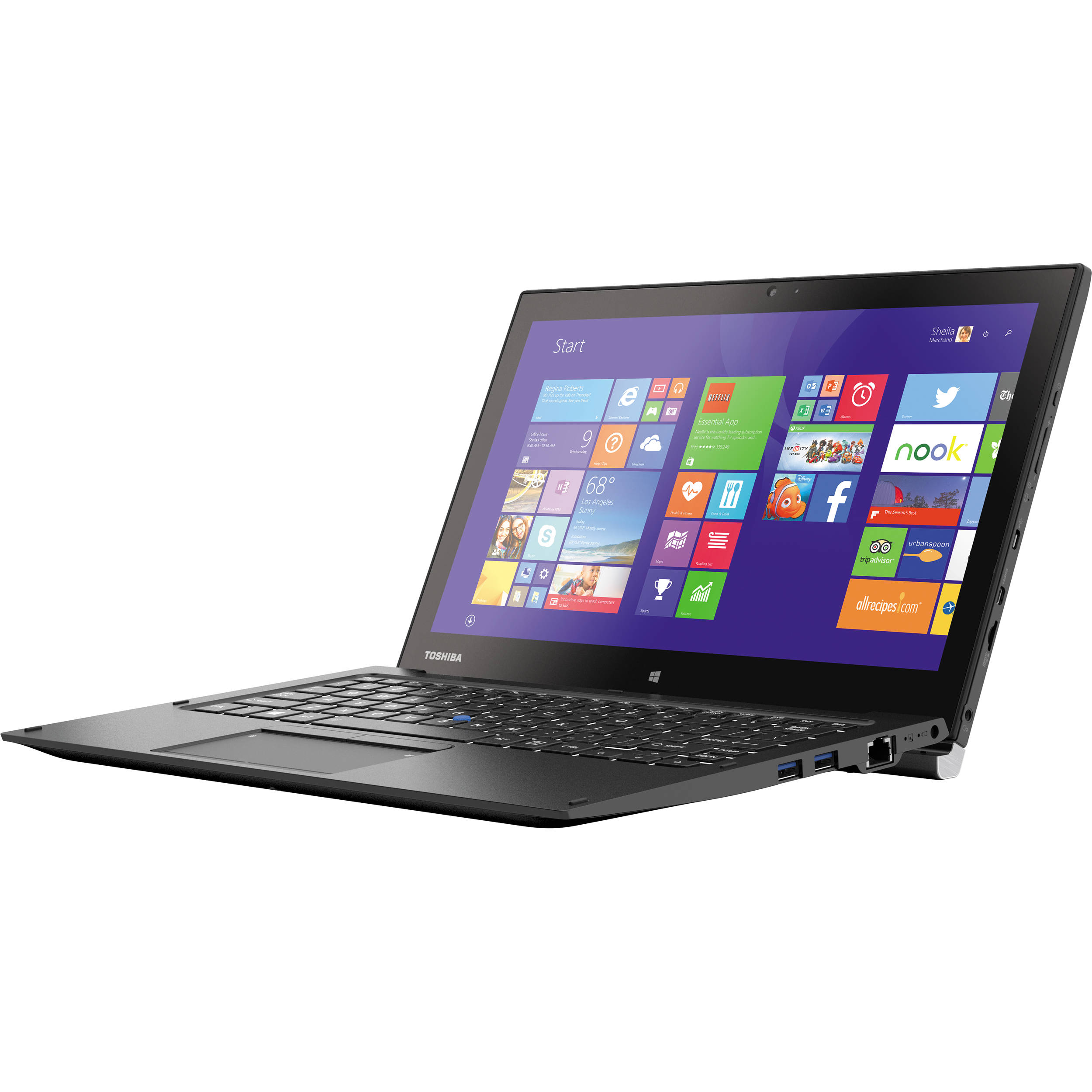 Toshiba Portégé Z20t-C Ultrabook m5-6Y57 8GB RAM 256GB SSD 2-in-1 - Image 3