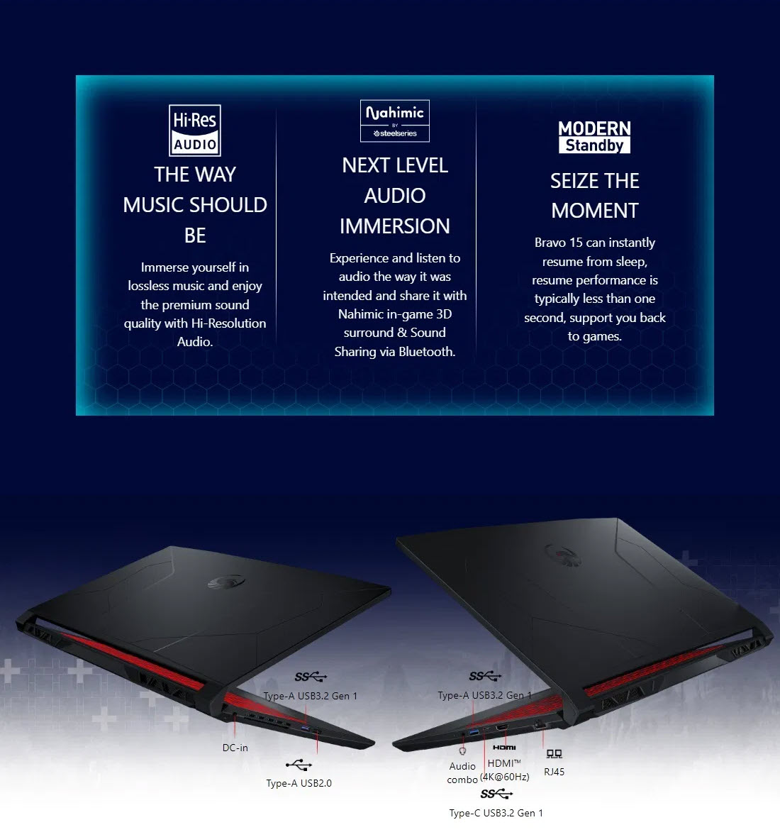 Refurbished MSI Bravo 15 gaming laptop